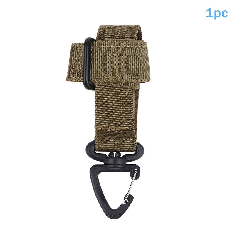 Sangle de reliure portable en nylon multi-usages Crochet pour gants Gants de travail Clip de sécurité Corde d'escalade extérieure Boucle de suspension de camping