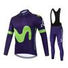 2026 Movistar Team Lange Mouw Wielertruien Ropa Ciclismo Maillot Fietskleding Ademend Mtb Fiets Wielerkleding