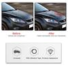 Car Decorative Cover Carbon Patterned Vent Louver Cooling Panel Vent Louver Scoop Cover Car Bonnet Hood Car Accessories