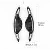 Steering Wheel Paddle Shifter Extension Carbon Texture For Infiniti QX50 Q50 Q60