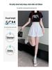 2025 Women's High Waist A-Line Sports Shorts: Fashionable Summer Drawstring Casual Wear