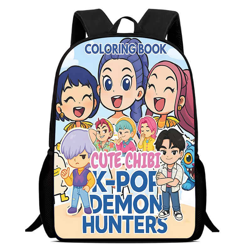 Kpop Witch Hunter Group Schoolbag High Definition Printing Casual Cross Border Light Backpack One Piece Hair