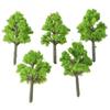 Props Model Trees Railroad Artificial Diorama Scenery Supplies Plastic