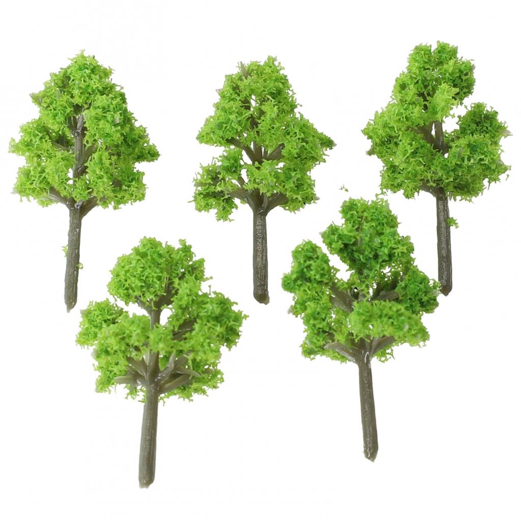 Props Model Trees Railroad Artificial Diorama Scenery Supplies Plastic