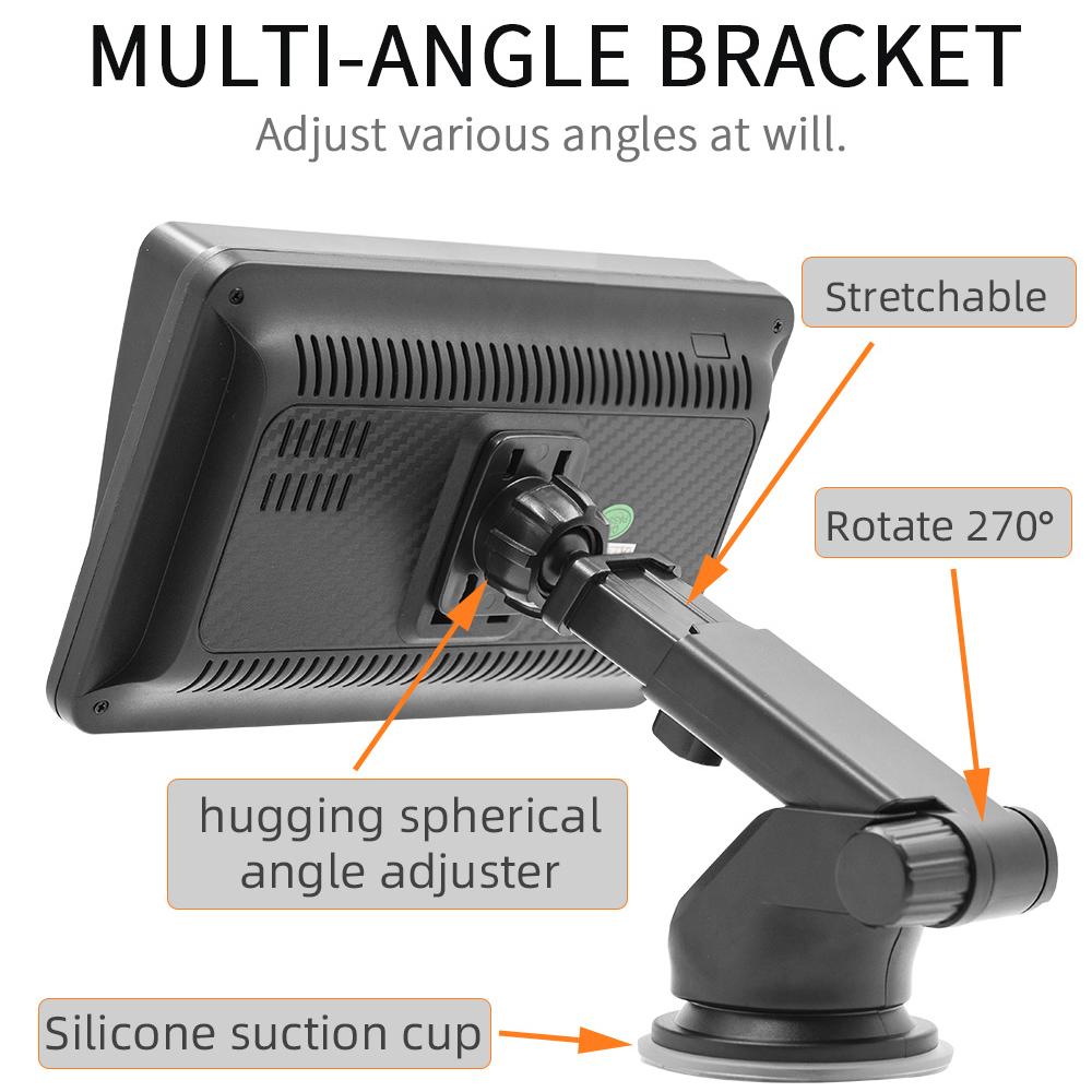 B5300 7inch CarPlay Android Auto Car Radio Multimedia Video Player Portable Touch Screen With USB AUX For Rear View Camera