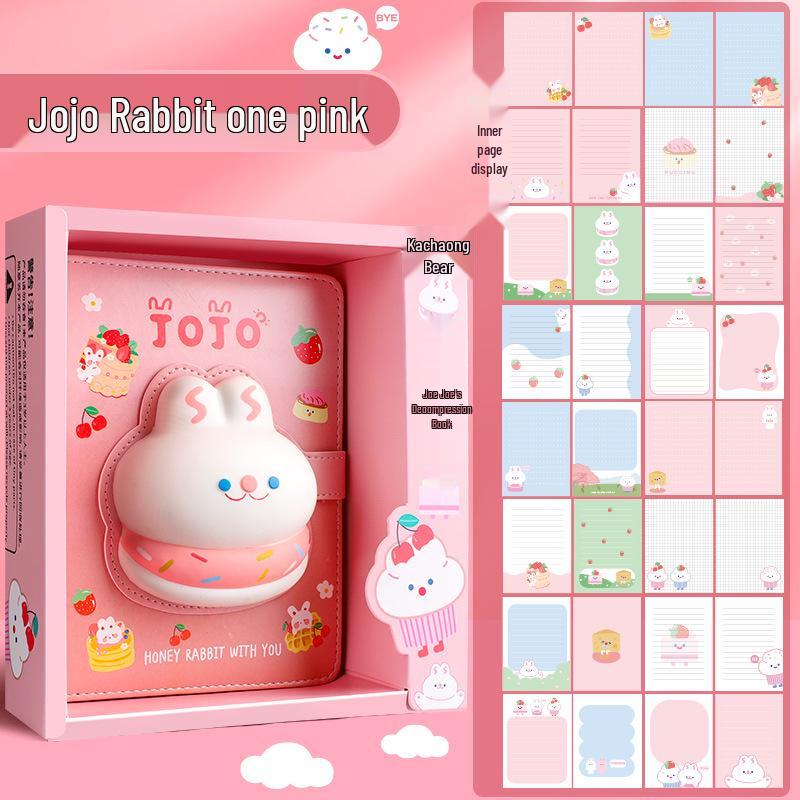 

Милый мультяшный блокнот Kaba Bear для снятия стресса для студентов