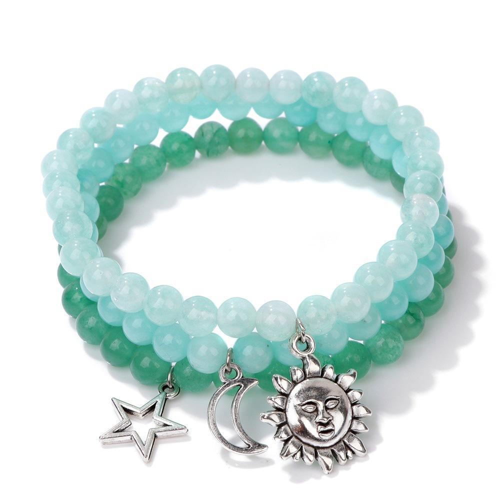 JYL TS Bracelet Women's  Colorful Bead Vibrant Boosts Joy And Vitality