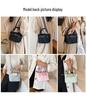 Style Bucket Korean Fashion Womens Bag Diamond Texture Shoulder Messenger Autumn 2025