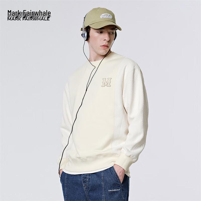

Mark Fairwhale Men s Embroidered Crewneck Sweatshirt XL