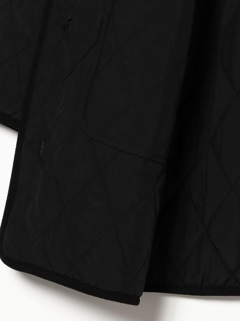 Ray Beams Women's Quilted Reversible Coat, Black 1