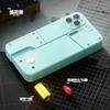 Folding Simulation Mobile Phone Toy Gun Throwing Shell Soft Bullet Airsoft Gun Spray Pistol Children Toy Birthday Gift