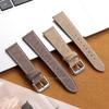 Denim Nylon Watch Strap Canvas Watchband 18mm 20mm 22mm for Seiko Stitched Cowhide Watch Band Men Women Quick Release Bracelet