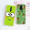 JZ9 Keroppi Transparent Case for Samsung A04 A14 A23 M33 M53 Realme 10 9 C35 C55 VIVO Y02 X80 Infinix Hot 30 Note 11 Tecno Spark 8P Pro