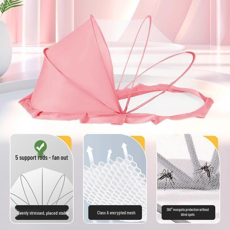 Mosquitera Universal Plegable Blackout para Cuna de Bebé para Recién Nacidos