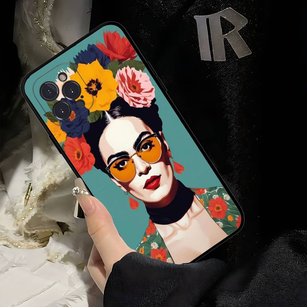 F-Frida-s K-Kahlo-g Τέχνη Για iPhone 17 16 15 14 Pro Max Air 11 12 13 Mini Plus Κάλυμμα Τηλεφώνου