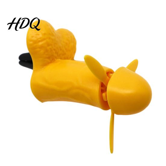 Fun Car Vent Decoration Funny Air Freshener Clip Novelty Aromatherapy Diffuser Rotating Propeller Automotive Outlet Fan for Interior Accessories