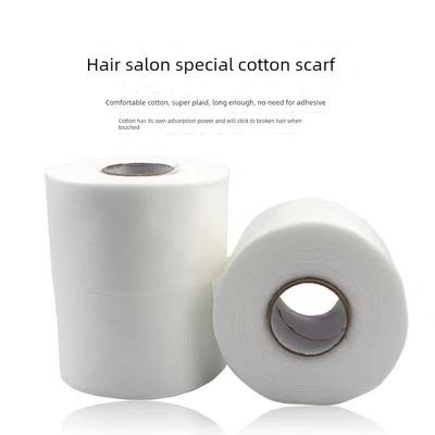 Disposable Cotton Neck Scarf, Widened, Specially Designed for Hair Salons, Skin-Friendly, Absorbent, Anti-Hair Breakage, Neck Protection Scarf