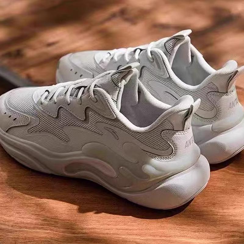 Anta Tide Worship 6.0 Fashion Comfortable Non-Slip Wear-Resistant Low-Top Casual Shoes Men Sneaker Gray 112518841-3