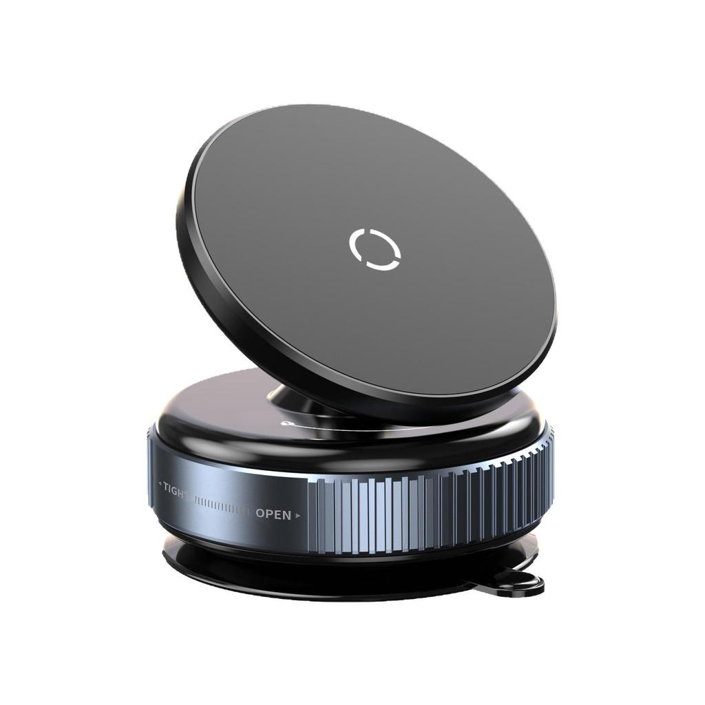 360° Rotating Magnetic Car Phone Holder with Foldable Design for Navigation