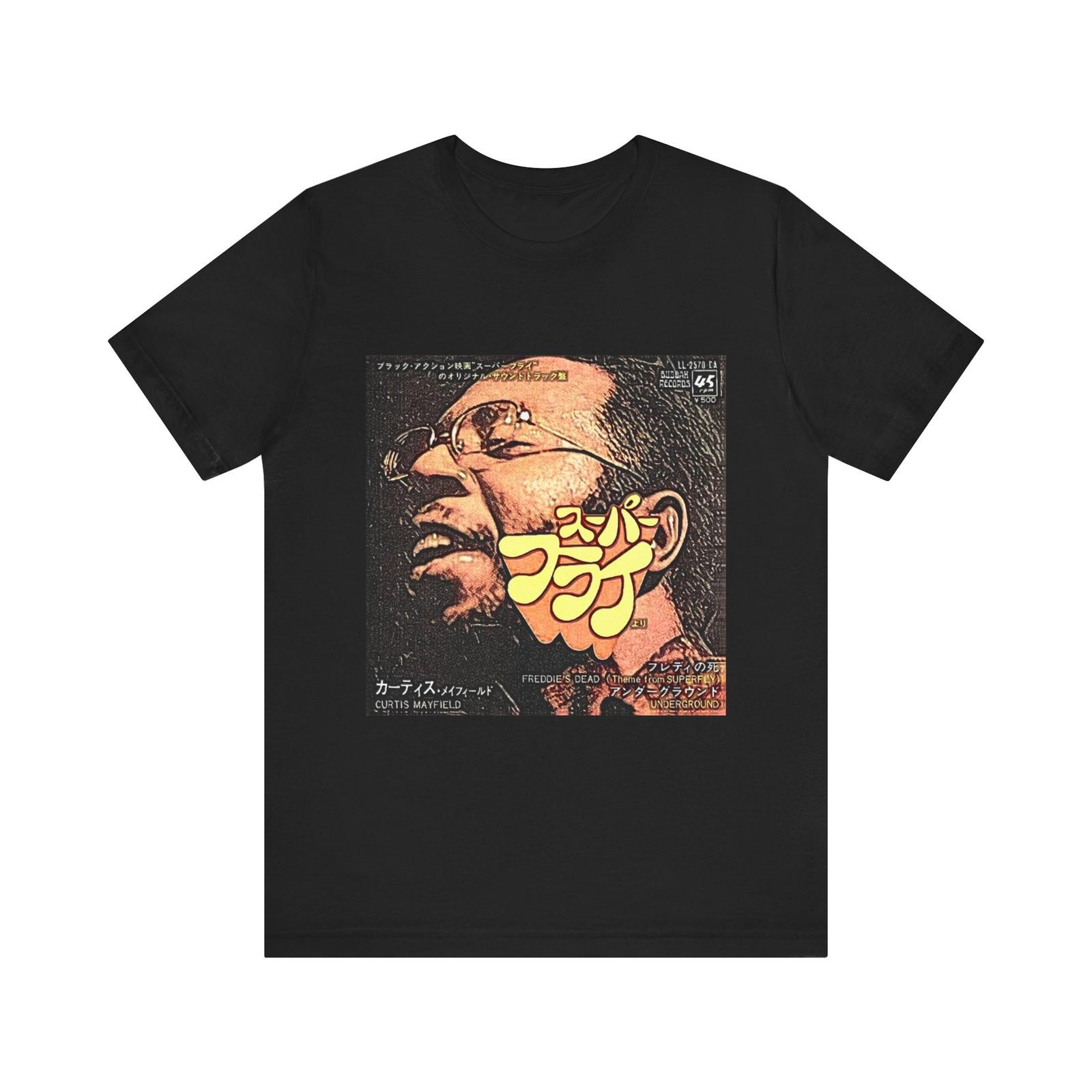 Curtis Mayfield Freddie s Dead Short Sleeve Tee Graphic Crewneck Unisex Unisex T-Shirt XL