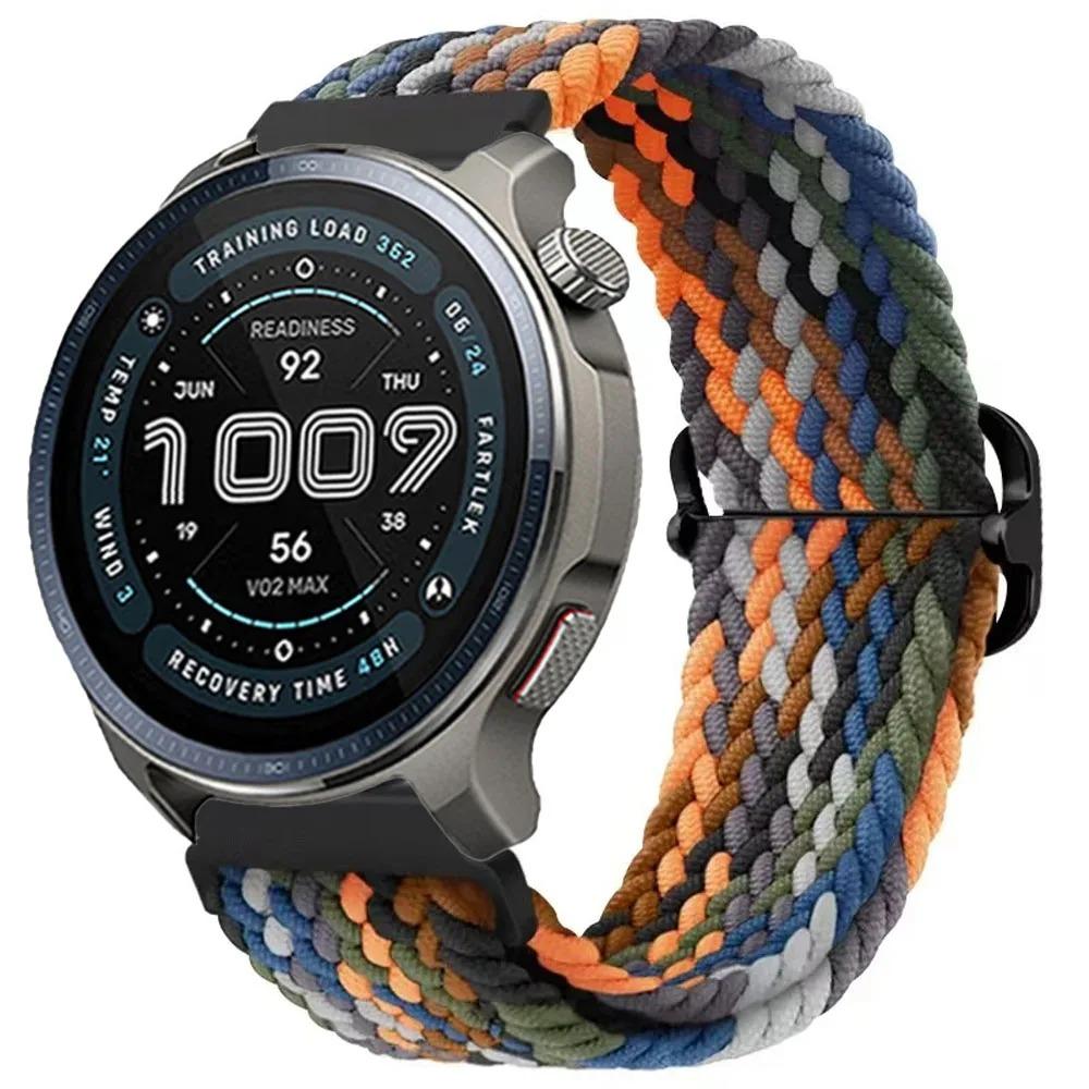 22mm 20mm Nylonový řemínek pro Amazfit Balance 2 1/Bip 6 5 Sportovní náramek Řemínek pro Amazfit GTR 47mm/GTR 4 3/GTS/Active 2