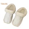 1 par plysj-innleggssåler for tresko Avtagbare, vaskbare tøfler-innleggssåler for ekstraordinær varmekomfort Kaldt vær Vintertresko-undertøy, tresko