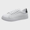 2022 New Women's Sports Leather White Shoes - Spring, Summer, and Autumn All-Match Casual Running Shoes for Students