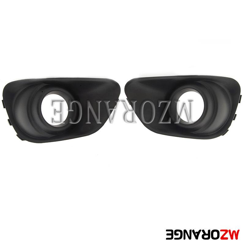 For Jeep Compass 2011-2017 Car Front Bumper Fog Light Cover Lamp Trim Frame Foglight Foglamp Cap Hood Lid Bezel