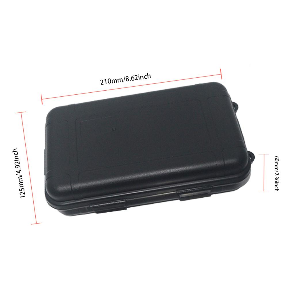 Outdoor Survival Box Container Portable Travel Storage Box Waterproof Shockproof Dustproof Outdoor Camping Supplies