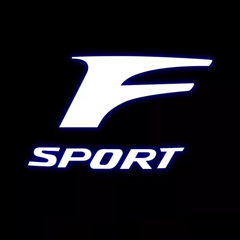 2Pcs Car HD Welcome Lights Car Door Emblem Projector Lamps For Lexus GS IS LS500h ES260 ES300h RX350h NX260 UX260 LM LC RZ450e