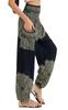 Joob Joob Boho Pants for Women Hippie Harem Pants Yoga Pants Comfortable Bohemian Flowy Hippie - - Women's - Outfit, Onyx, Small-Medium