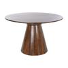 Dining Table - Mango Table 120x120x76 - Mango Wood - Dark Brown - Scandinavian Design