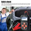 KONNWEI KW208 Battery Tester 12V Automotive Battery Charger Inspection Tools 100 to 2000CCA Cranking Charging Circut Analyzer