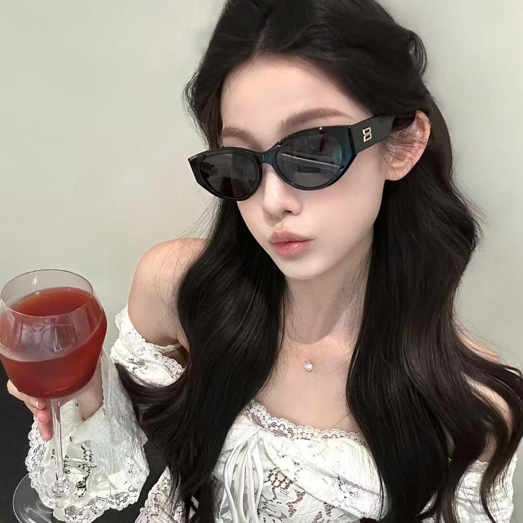 Material Ladies Sunglasses Cat Eye Shape Uv Protection Sun Glasses For Women High Quality Men Sunglass