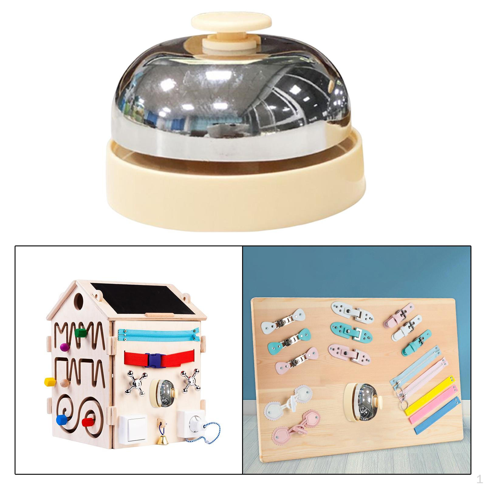 

Детали для доски своими руками, колокольчик, познавательная игра, игрушки для раннего развития мелкой моторики, сенсорные игрушки Argent