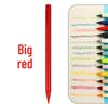 Erasable Posture Correcting Eternal Pencil - 12 Colors, No Sharpening Needed, Durable Lead, Perfect for Kids' Drawing.