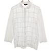 Tricot COMME Des GARCONS 7 Minutes Sleeve Lace Patchwork Switching Shirt Women Used