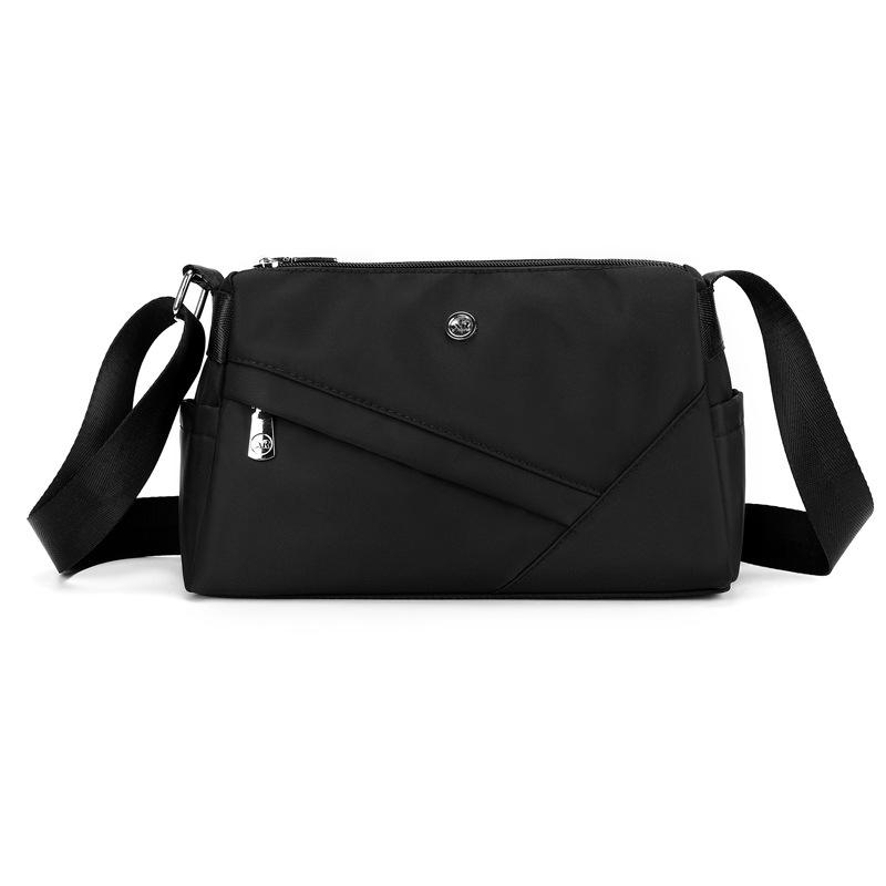 

Женская сумка через плечо Сумка для пожилых матерей среднего возраста Сумка на плечо Легкая нейлоновая сумка чёрный