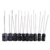 125pcs Electrolytic Capacitor Assortment Kit Set 1uF.2200uF 25 Values, Miniature, Popular,  , Packed In Plastic Bags, Suitable for