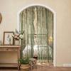 TK French Ruffle Sheer Curtain Bedroom Living Room Lace Fabric Window Door