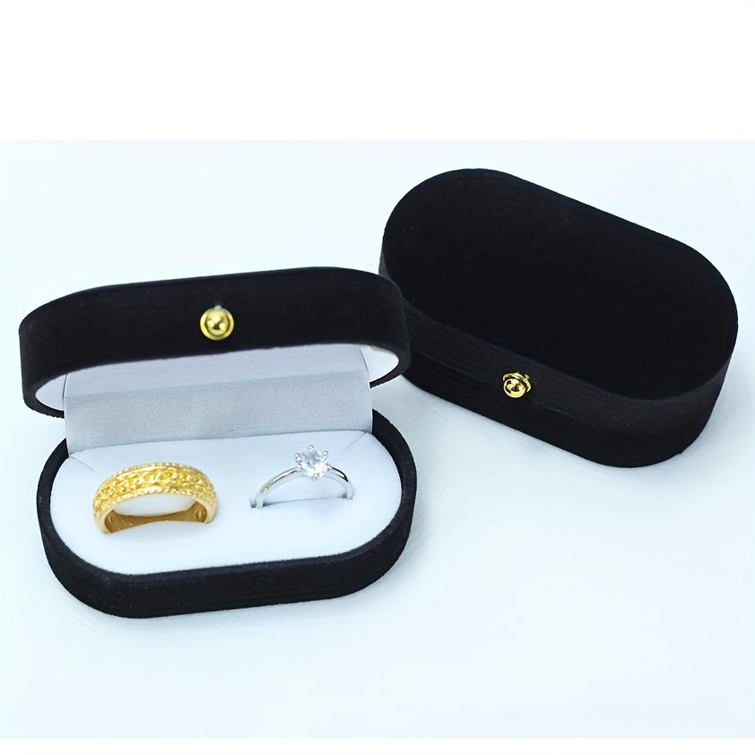 1pc Cute Velvet Ring Jewelry Box for Pendants, Earrings, Necklaces, for Storing Gifts for Friends, Lovers, Or Classmates' Birthdays, Jewelry Boxes