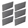 Griglie di Plastica Acquari Griglie EggCrate Pannello per Separare Pesci da Compagnia Filtrazione