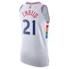 New Nike Joel Embiid Philadelphia 76ers 2024/25 City Edition Men's Nike Dri FIT Nba Swingman Jersey FQ4478-100