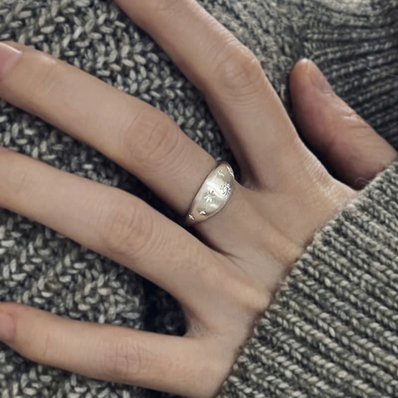 Skos Silver925 Star Jenny Ring