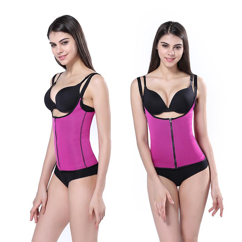 Neoprene Sauna Sweat Sheath Waist Women Body Shapers Slimming Corset