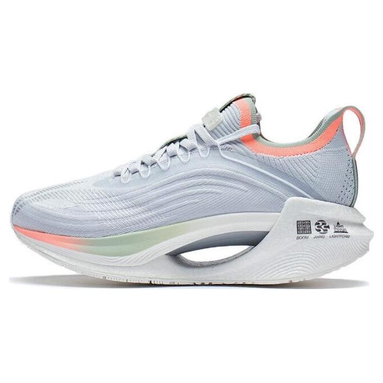 

Li Ning Shadow Essential Cushioning Slip Resistant Abrasion Resistant Low top Running Shoes Women s Light Frost Blue ARRS004-2 35.5