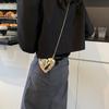 Beautiful Love Bag Trend Simple European and American Niche Design 2025 Foreign Style Fashionable Personality Oblique Span Bag Shoulder Bag
