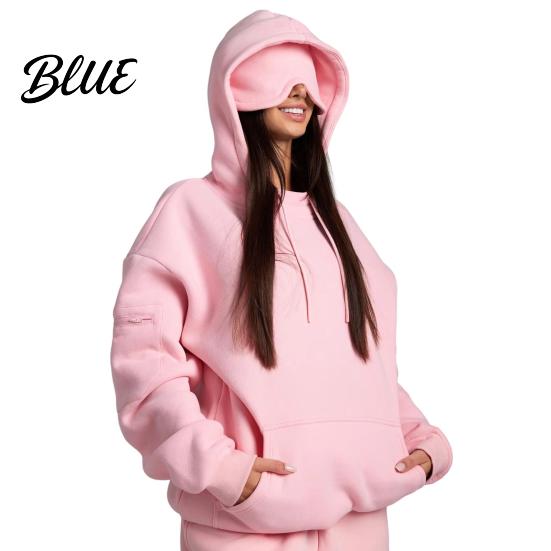 Soft Wearable Blanket for Travelers 2Pcs/Set