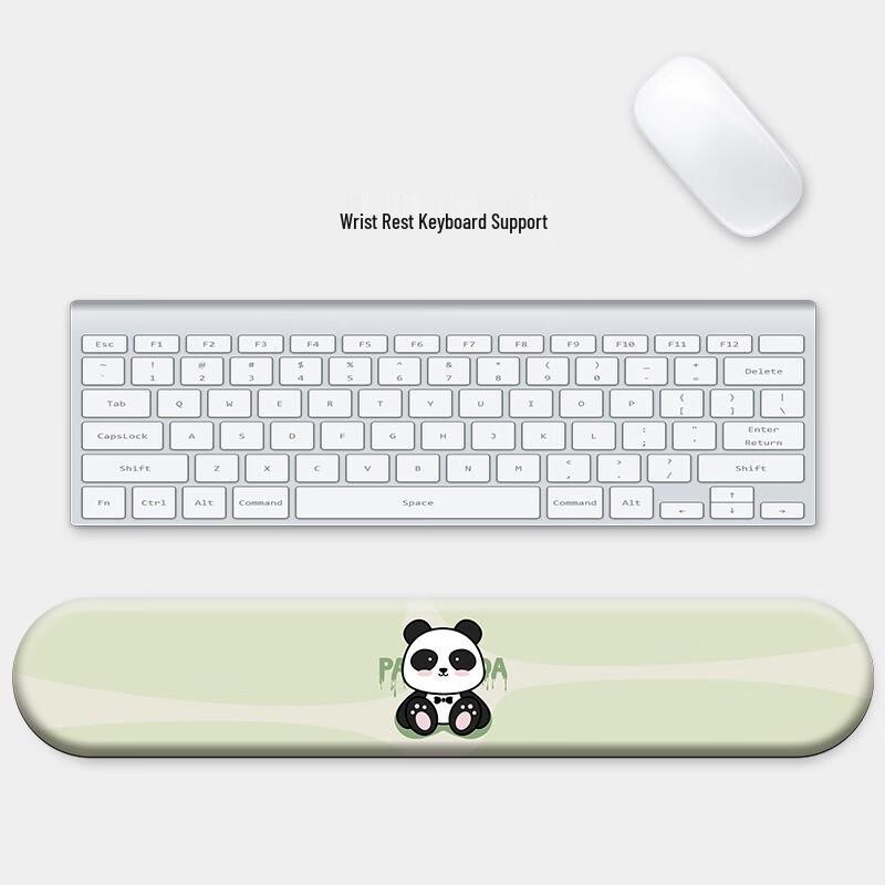 Panda Wrist Rest for Mouse & Keyboard