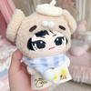 Puppy Hat 10cm Cotton Doll Clothes Strap Dress Doll Clothes Set  Doll Accessories